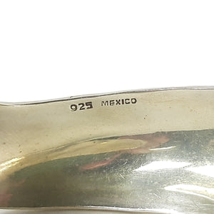 ヴィンテージ メキシカンシルバー925  バングル 25.8g / Vintage Mexico Sterling Silver Brass Accent Cuff
