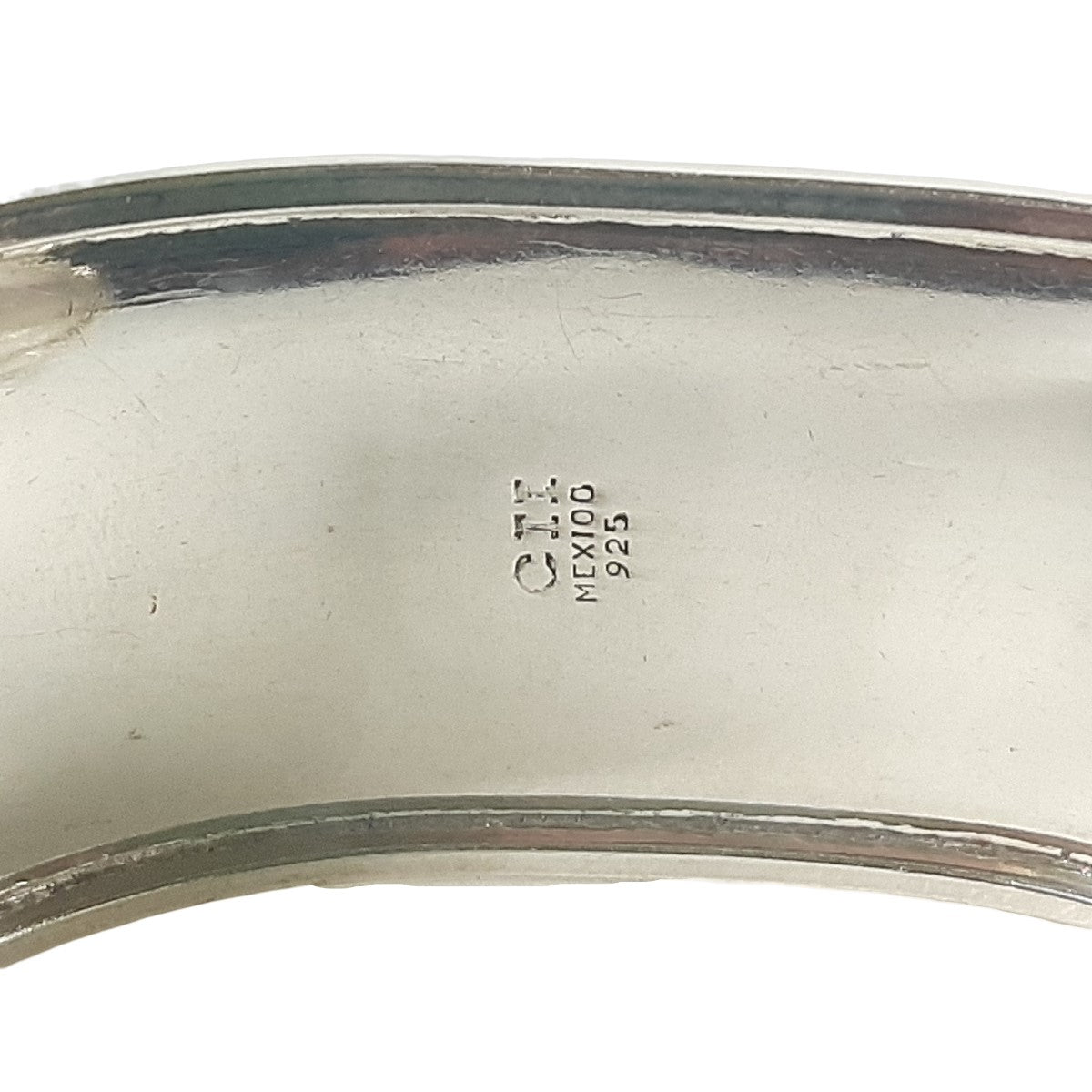 ヴィンテージ メキシカンシルバー925 カーネリアン バングル 31g / Vintage Mexico Sterling Silver Carnelian Cuff