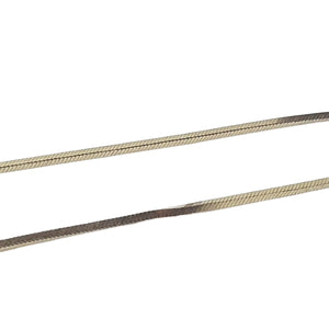 ヴィンテージ イタリアンシルバー925 ボックス スネークチェーン ネックレス 4.4g DF12 / Vintage Italy Sterling Silver Box Snake Chain Necklace