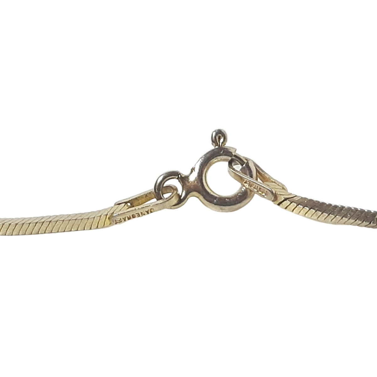 ヴィンテージ イタリアンシルバー925 ボックス スネークチェーン ネックレス 4.4g DF12 / Vintage Italy Sterling Silver Box Snake Chain Necklace