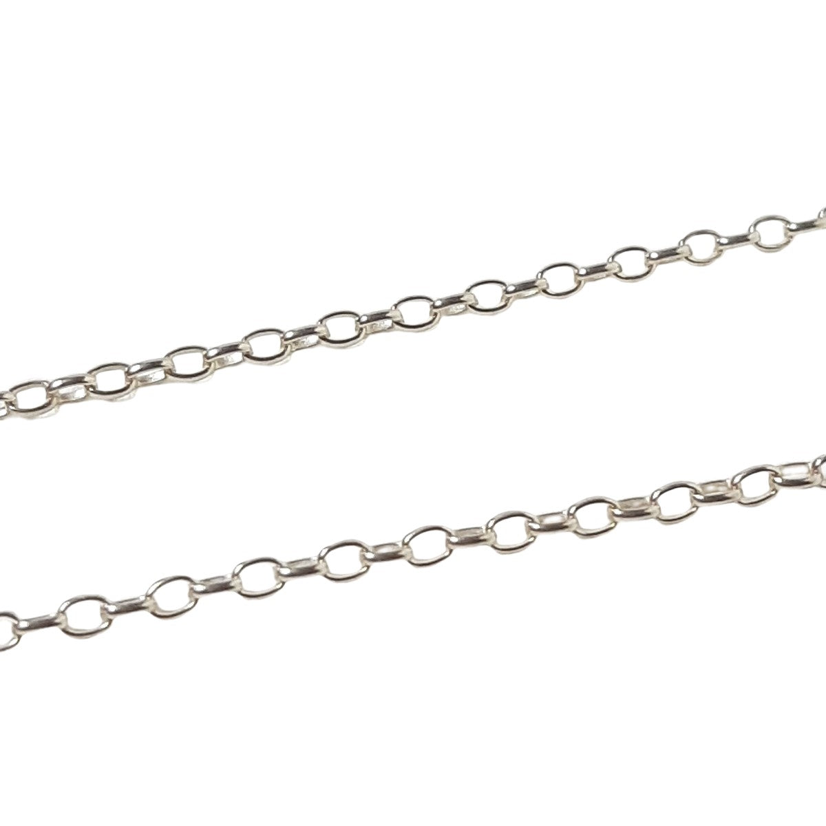 ヴィンテージ シルバー925 ケーブルチェーン ネックレス 2.9gDF12 / Vintage Sterling Silver Cable Chain Necklace