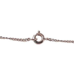 ヴィンテージ シルバー925 カーブチェーン ネックレス 1.8gDF13/ Vintage Sterling Silver Curb Chain Necklace