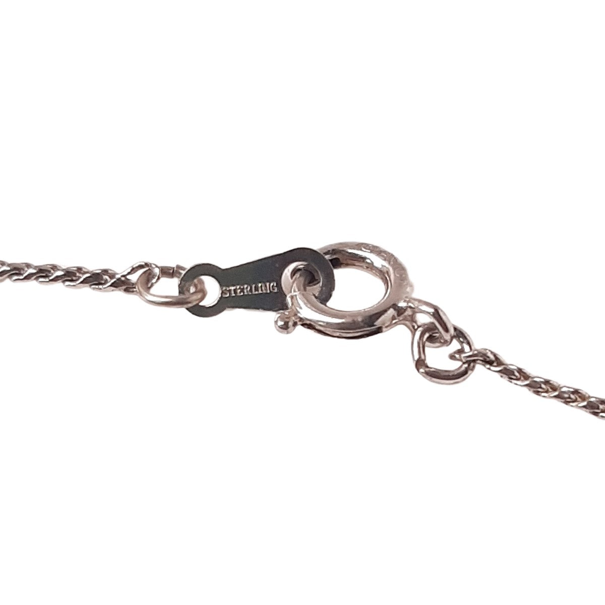 ヴィンテージ イタリアンシルバー925 チェーン ネックレス 2.4gDF13/ Vintage Italy Sterling Silver Chain Necklace