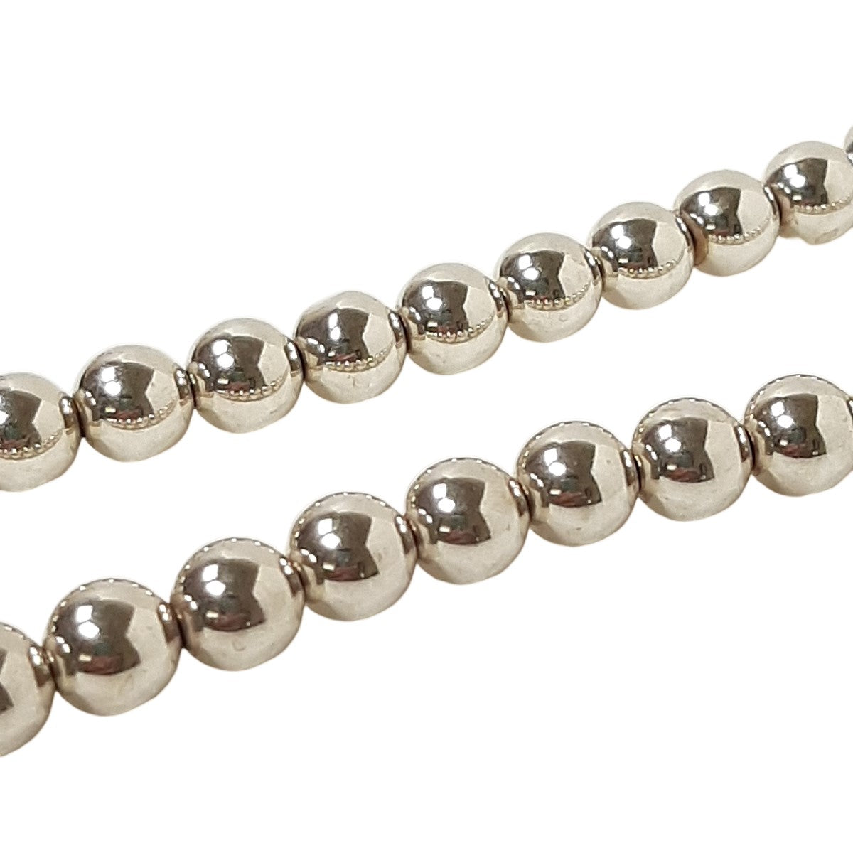 ヴィンテージ シルバー925 シルバービーズ ネックレス 31g / Vintage Sterling Silver Beaded Necklace