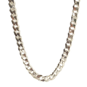 Vintage Italian Silver Chain Necklace