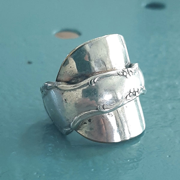 ヴィンテージ シルバー925 オネイダ 1881年 スプーンリング 14号7.5g / Vintage Sterling Silver 1881  Oneida Spoon Ring