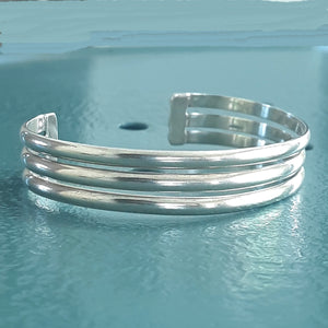 ヴィンテージ メキシカンシルバー925 バングル 23g / Vintage Mexico Sterling Silver Cuff