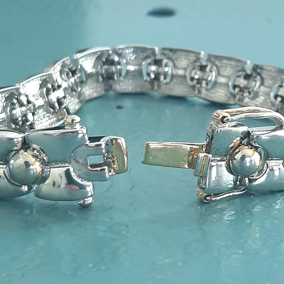 Vintege silver925 ブレスレット チェーン bracelet - アクセサリー