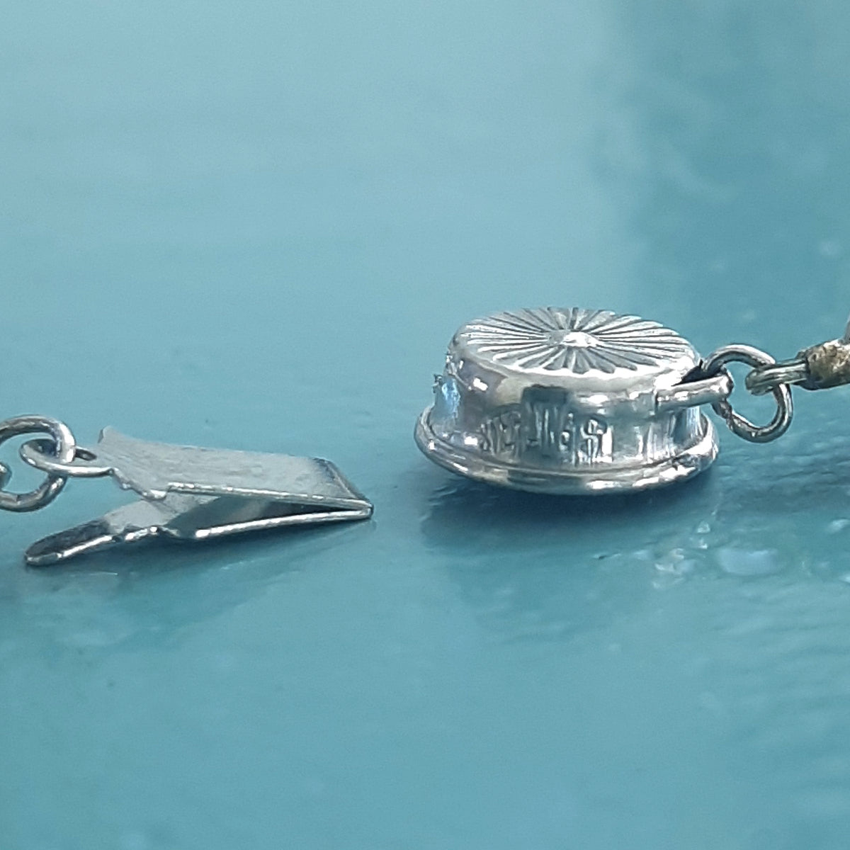 ヴィンテージ メキシカンシルバー925 TAXCO シルバービーズ ロングネックレス 43g / Vintage Mexico Sterling Silver Beaded Long Necklace