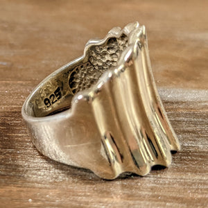 ヴィンテージ メキシカンシルバー925 リング 15号8g / Vintage Mexico Sterling Silver Ring