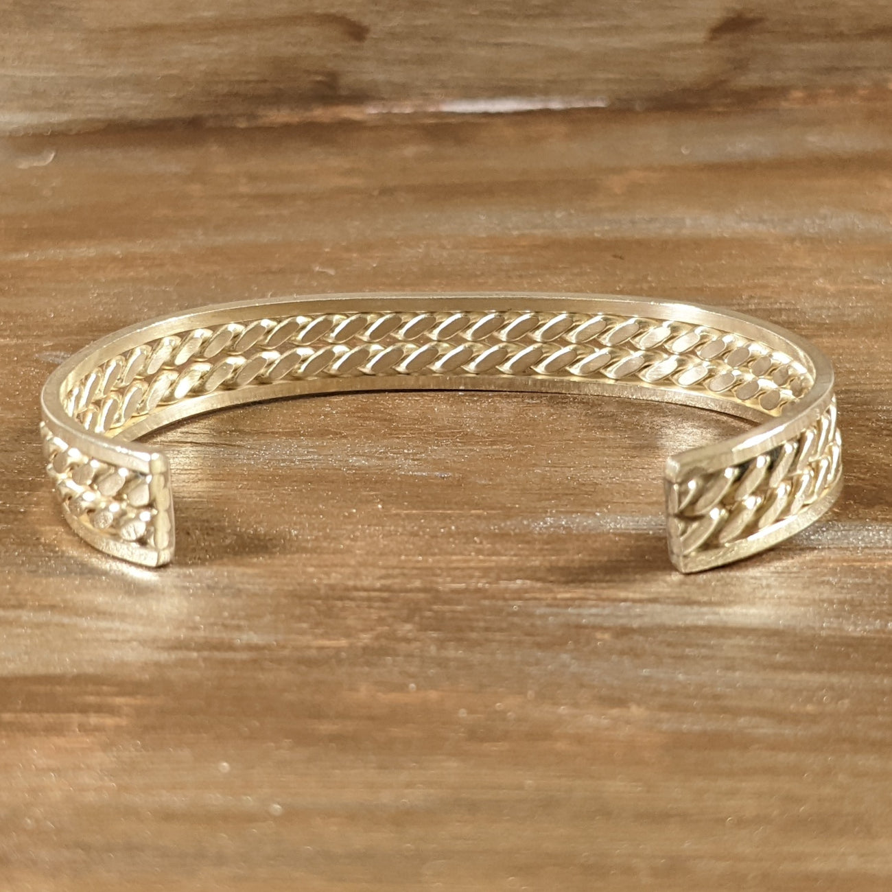 ヴィンテージ シルバー925 ナバホ TAHE ブレイデッド バングル 19g / Vintage Sterling Silver Navajo TAHE Braided Cuff Bracelet