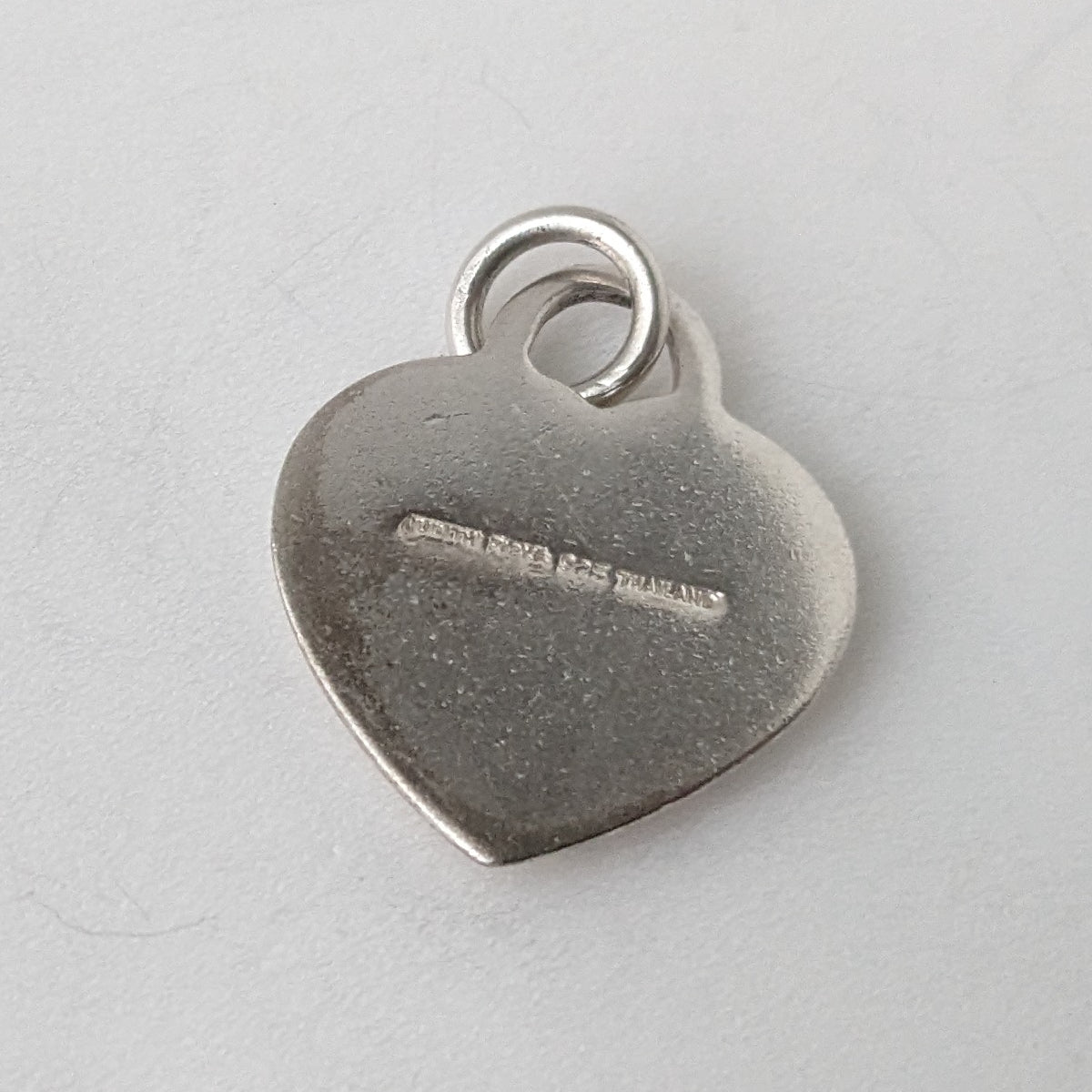 ヴィンテージ シルバー925 ハート チャーム ペンダント 10.1g / Vintage Sterling Silver Heart Ch